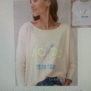 Lucky Brand AC/DC 1978 acdc concert shirt nwt t shirt